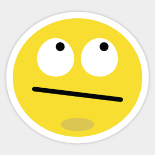 Face with Rolling Eyes Sticker